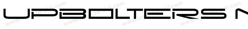 UPBOLTERS NEW REGULAR字体转换